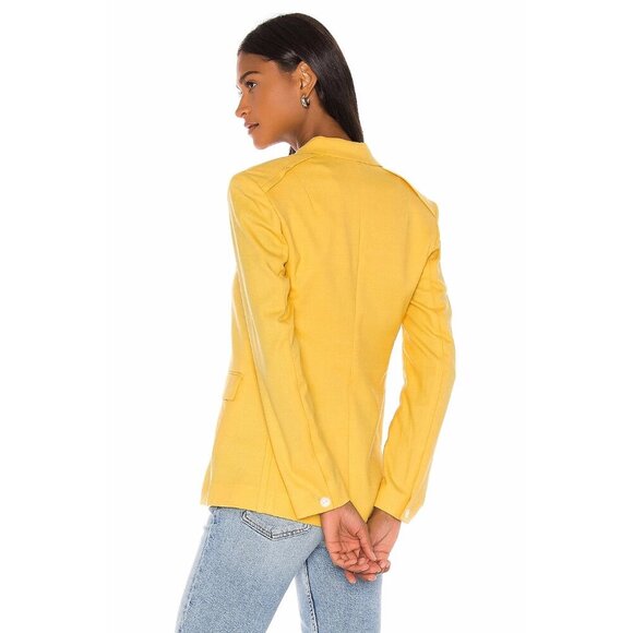 NWT Rag & Bone Bonnie yellow wool blend blazer, 2 - Picture 4 of 15